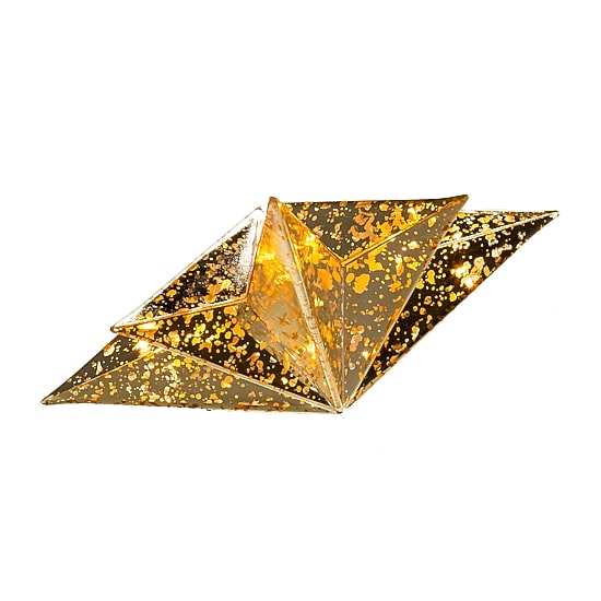 Kurt Adler Ul 10-Light Gold Bethlehem Star Tree Topper
