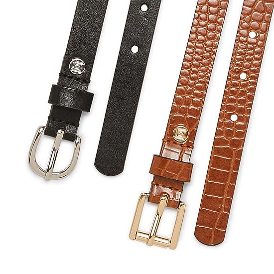 Liz Claiborne 20mm Plus 2-pc. Womens Belt