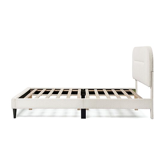 Lumi Upholstered Panel Queen Bed