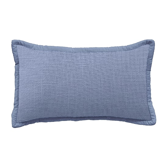 Vibhsa Vibhsa Honeycomb Handwoven Textured Pillow, 14" X 24" Rectangular Throw Pillow