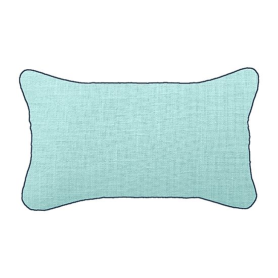 Vibhsa Vibhsa Novelty Pillow With Digital Print & Machine Embroidery 14" X 24" Rectangular Throw Pillow