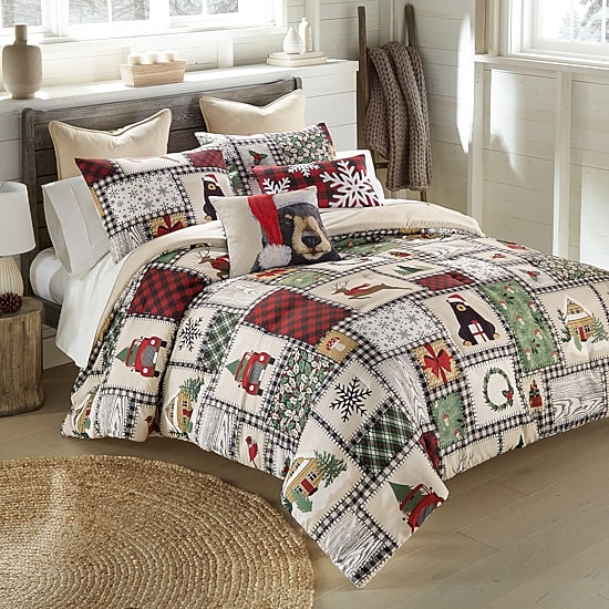 Your Lifestyle By Donna Sharp Winter Cottage 3-pc. Midweight Easy Care Comforter Set