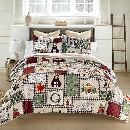 Your Lifestyle By Donna Sharp Winter Cottage 3-pc. Midweight Easy Care Comforter Set