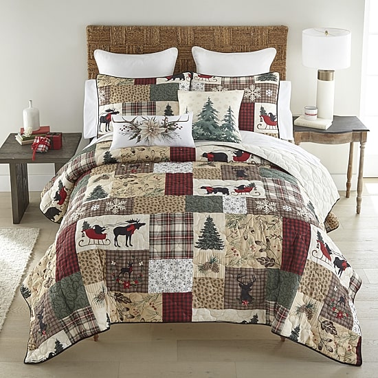 Your Lifestyle By Donna Sharp Dashing Easy Care Quilt Set