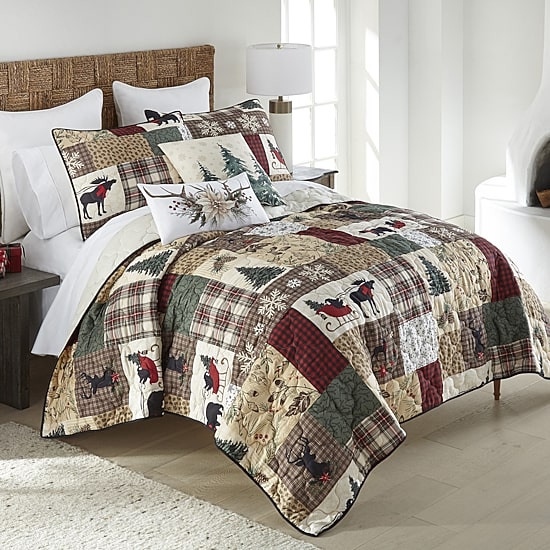 Your Lifestyle By Donna Sharp Dashing Easy Care Quilt Set