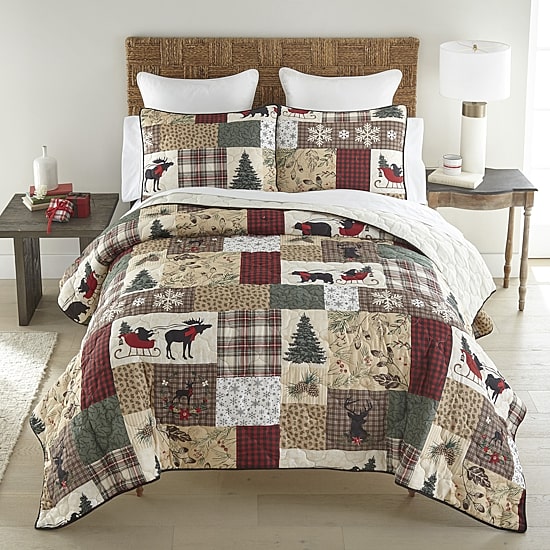 Your Lifestyle By Donna Sharp Dashing Easy Care Quilt Set