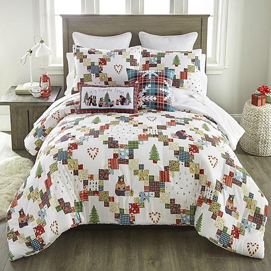 Your Lifestyle By Donna Sharp Holiday Love 3-pc. Midweight Easy Care Comforter Set