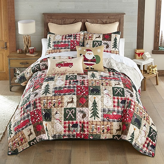Your Lifestyle By Donna Sharp Holiday Dream Easy Care Quilt Set