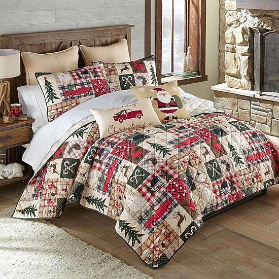 Your Lifestyle By Donna Sharp Holiday Dream Easy Care Quilt Set