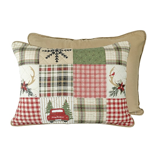 Your Lifestyle By Donna Sharp Holly Forest Pieced Cotton Easy Care Quilt Set