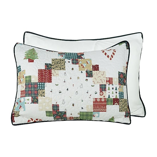Your Lifestyle By Donna Sharp Holiday Love Easy Care Quilt Set