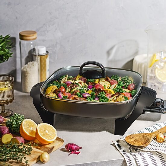Cooks 12" X 12" Electric Skillet