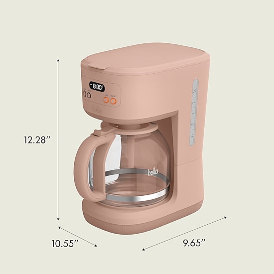 bella 12-Cup Programmable Coffee Maker