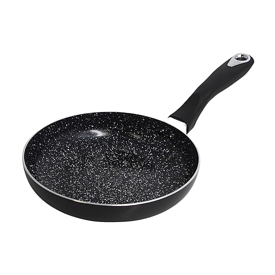 IMUSA Bistro-Cera Ceramic Speckled 8" Fry Pan with Cool Touch Handle