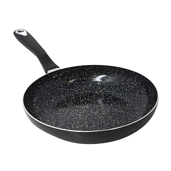 IMUSA Bistro-Cera Ceramic Speckled 10" Fry Pan with Cool Touch Handle