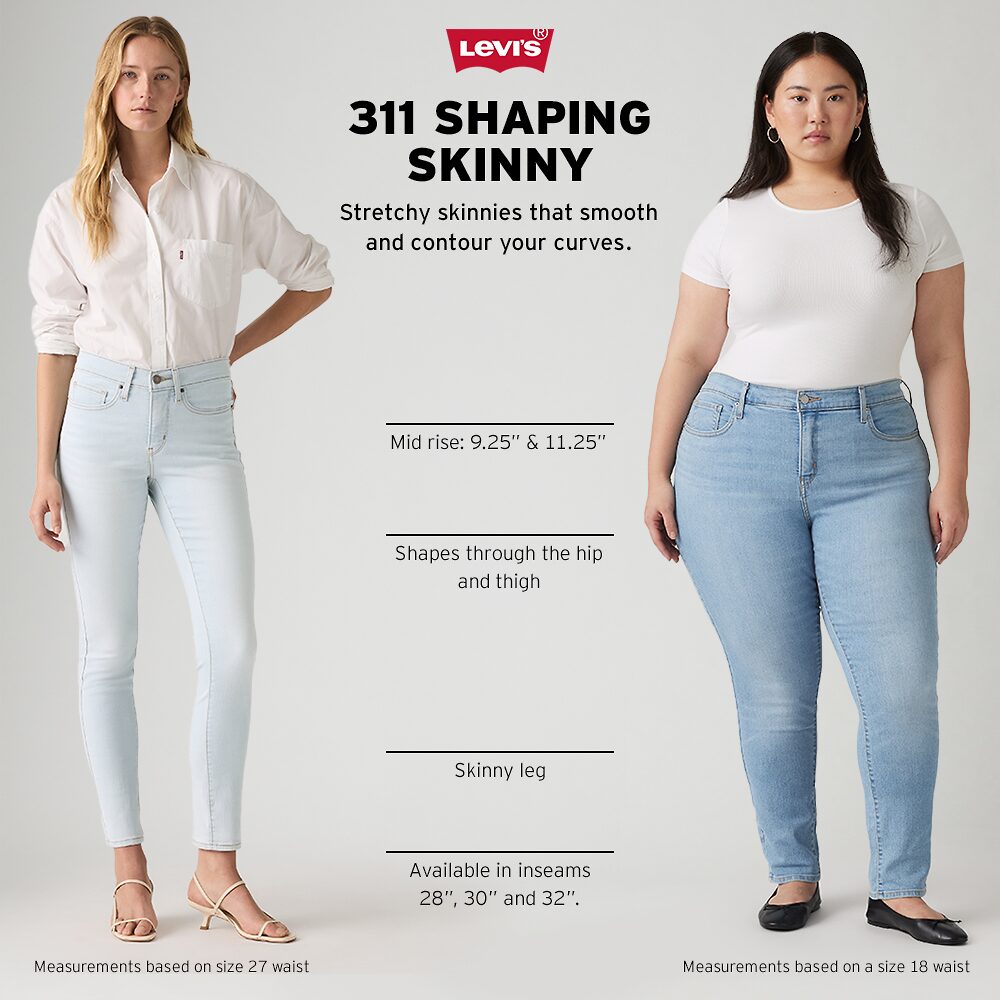Levi's® Womens Mid Rise 311™ Shaping Skinny Jean