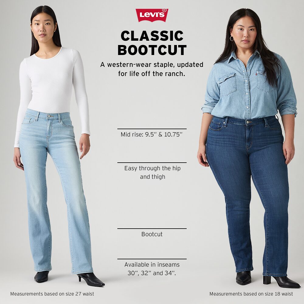 Levi's® Womens Mid Rise Classic Bootcut Jean