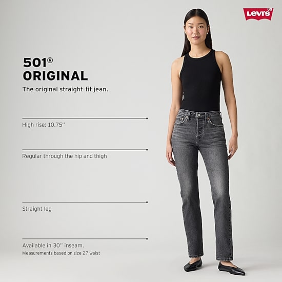 Levi's® Women's 501 Original Straight Leg Jean