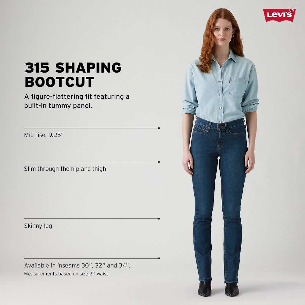 Levi's® Women's Mid Rise 315™ Shaping Bootcut Jeans