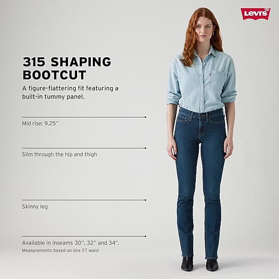 Levi's® Women's Mid Rise 315™ Shaping Bootcut Jeans