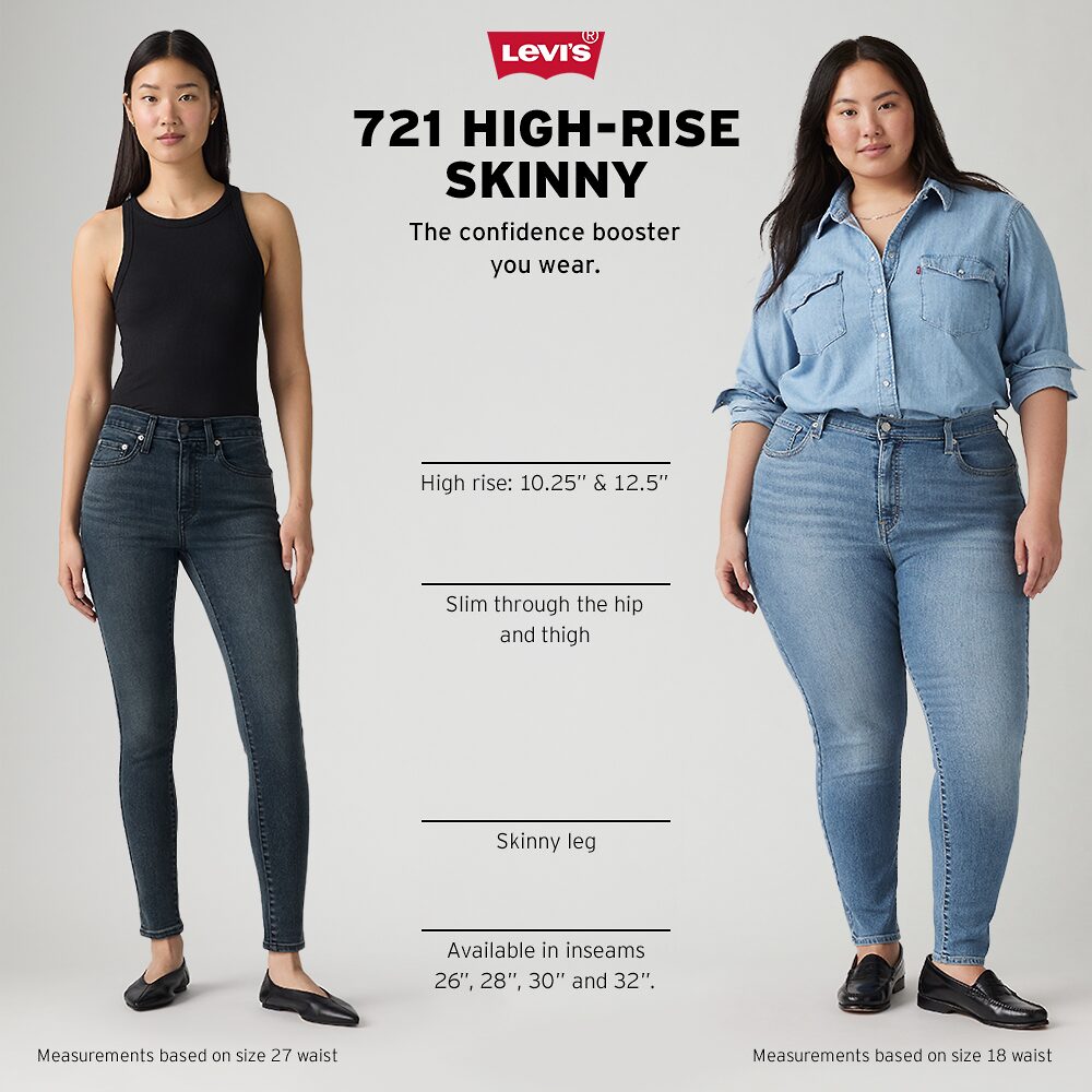 Levi's®  Womens 721™ High Rise Skinny Jeans