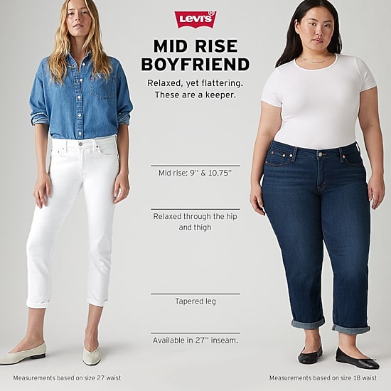 Levi's® Womens Plus Boyfriend Jean