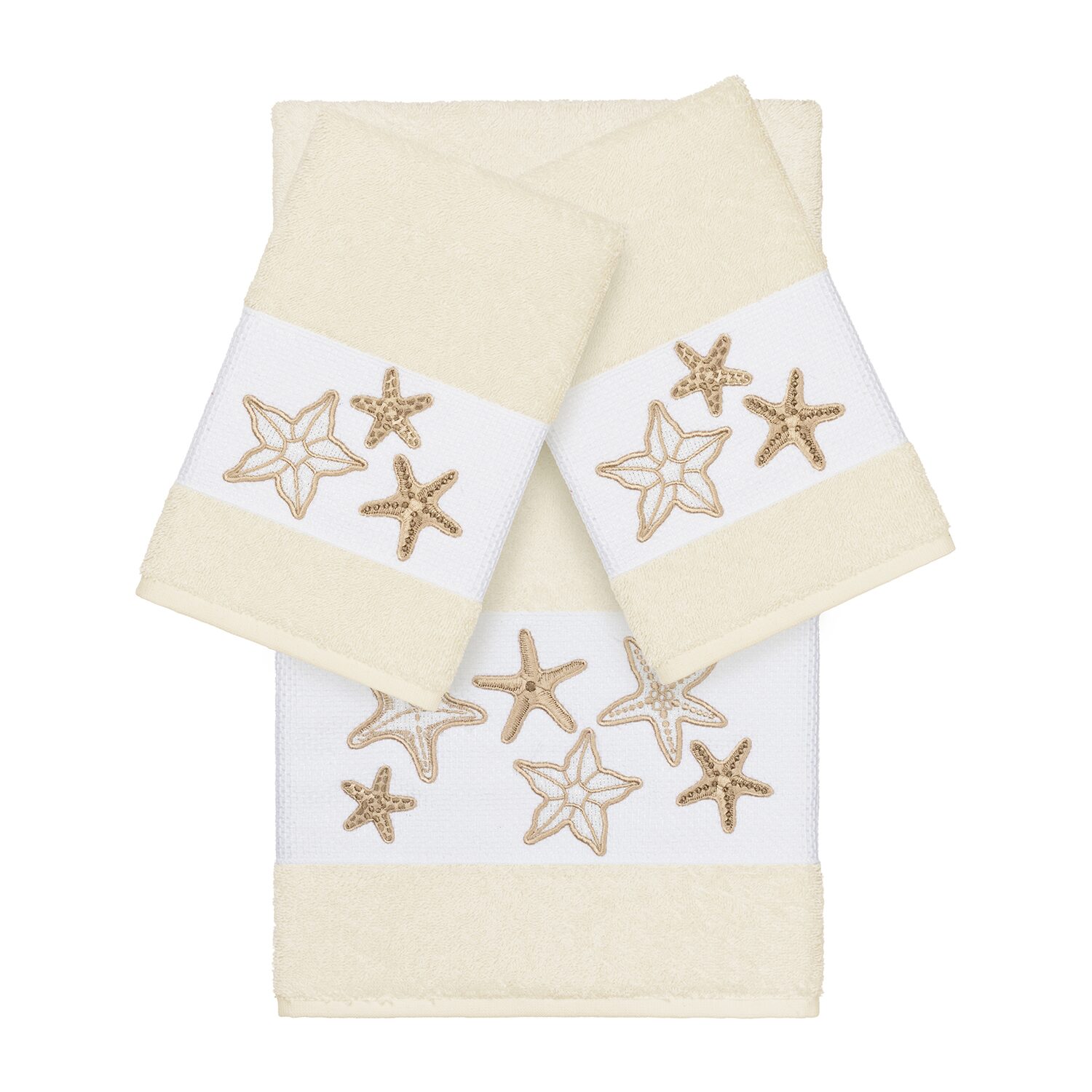 Linum Home Textiles Lydia 3-pc. Bath Towel Set
