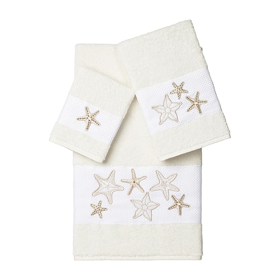Linum Home Textiles Lydia 3-pc. Bath Towel Set