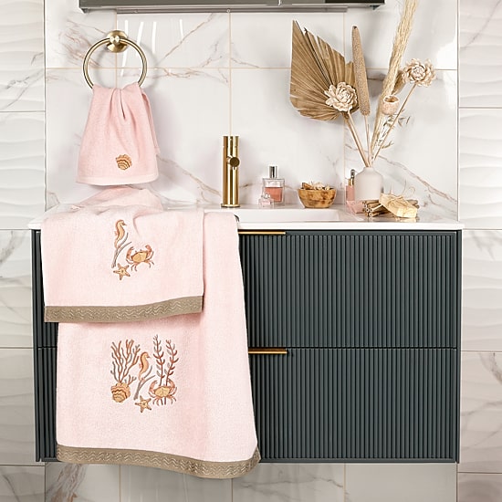 Linum Home Textiles Aaron 3-pc. Bath Towel Set