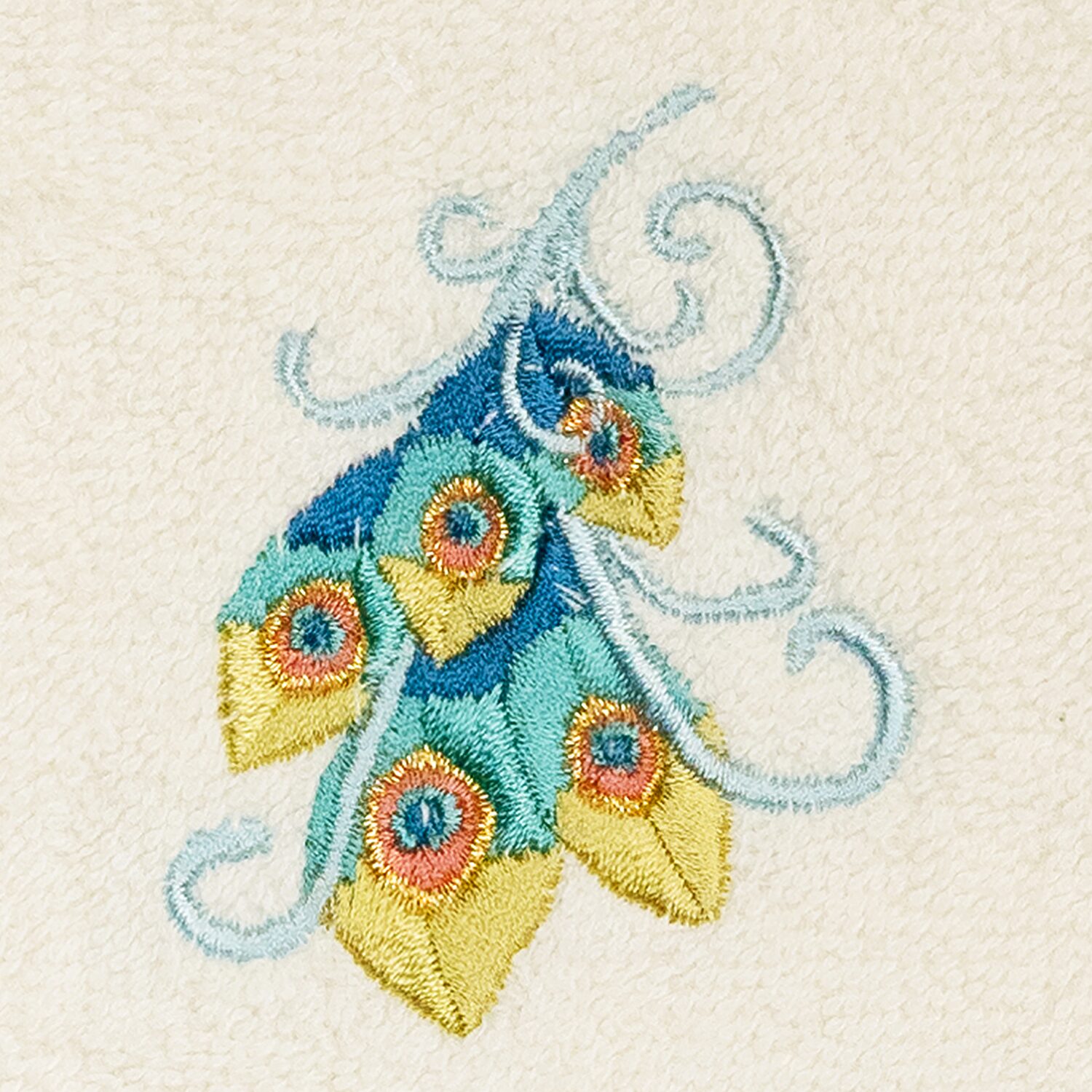 Linum Home Textiles Penelope 2-pc. Embellished Washcloth