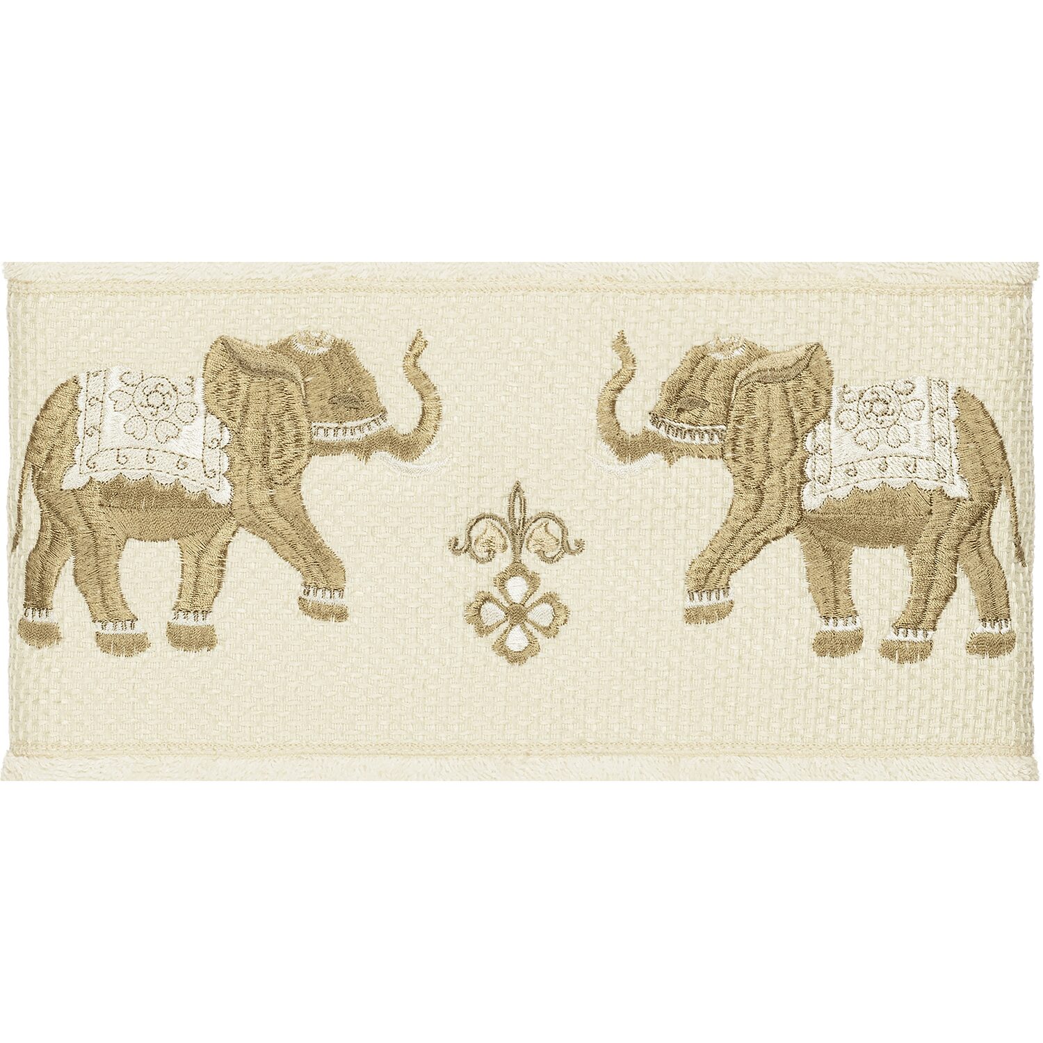 Linum Home Textiles Quinn Embellished Animal Bath Towel