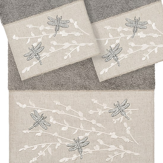Linum Home Textiles Braelyn 3-pc. Bath Towel Set