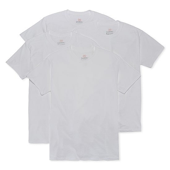 Hanes Fresh Iq Comfort Soft Mens Short Sleeve Crew Neck T-Shirt
