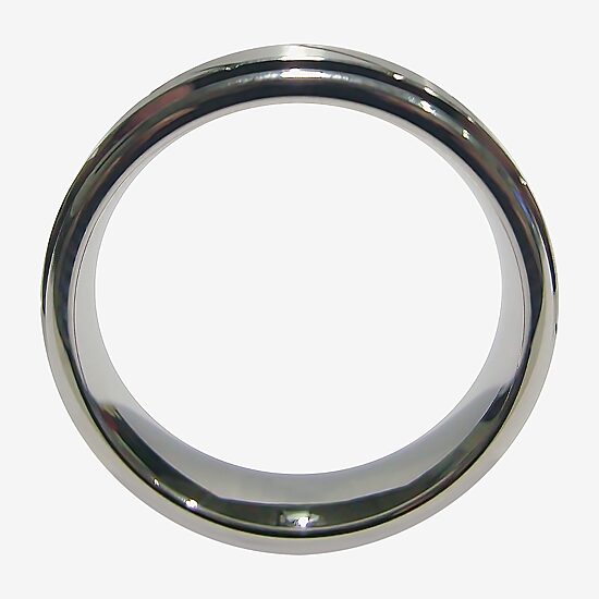 Mens 7MM Genuine Tungsten Wedding Band