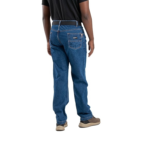 Berne Flame Resistant Mens Straight Leg Regular Fit Jean