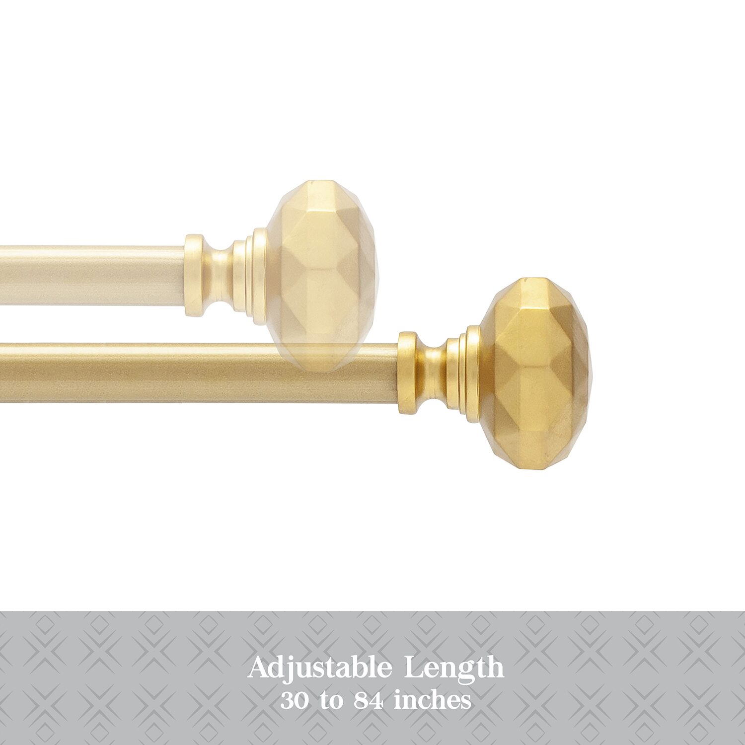 Kenney Designer Collection™  Jade 3/4 IN Adjustable Curtain Rod
