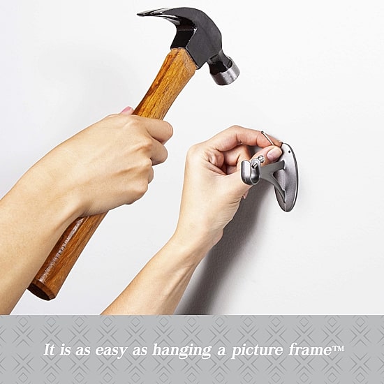Kenney Collection™ Fast Fit™ Easy Install Mission 5/8 IN Adjustable Curtain Rod