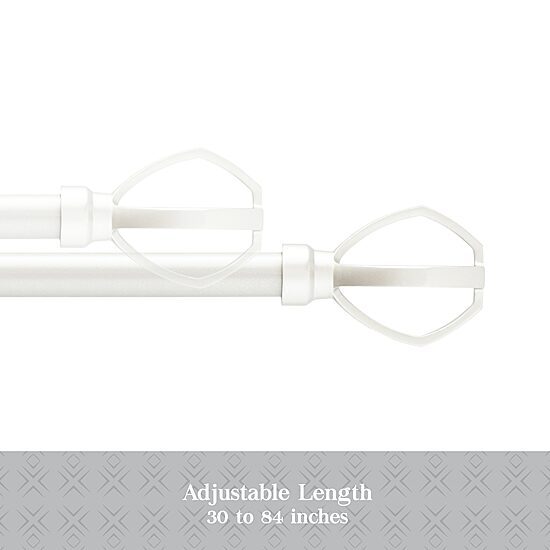 Kenney Dsigner Collection™  Lance 3/4 IN Adjustable Curtain Rod