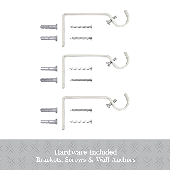 Kenney Designer Collection™  Ariel 3/4 IN Adjustable Curtain Rod
