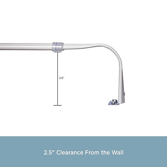 Kenney Superior Hold Premium Lockseam 1 IN Adjustable Curtain Rod