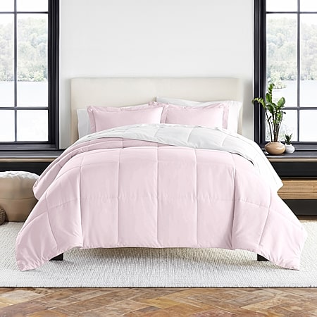 Loom + Forge Zenith 3-pc. Midweight Comforter Set, Color: Black