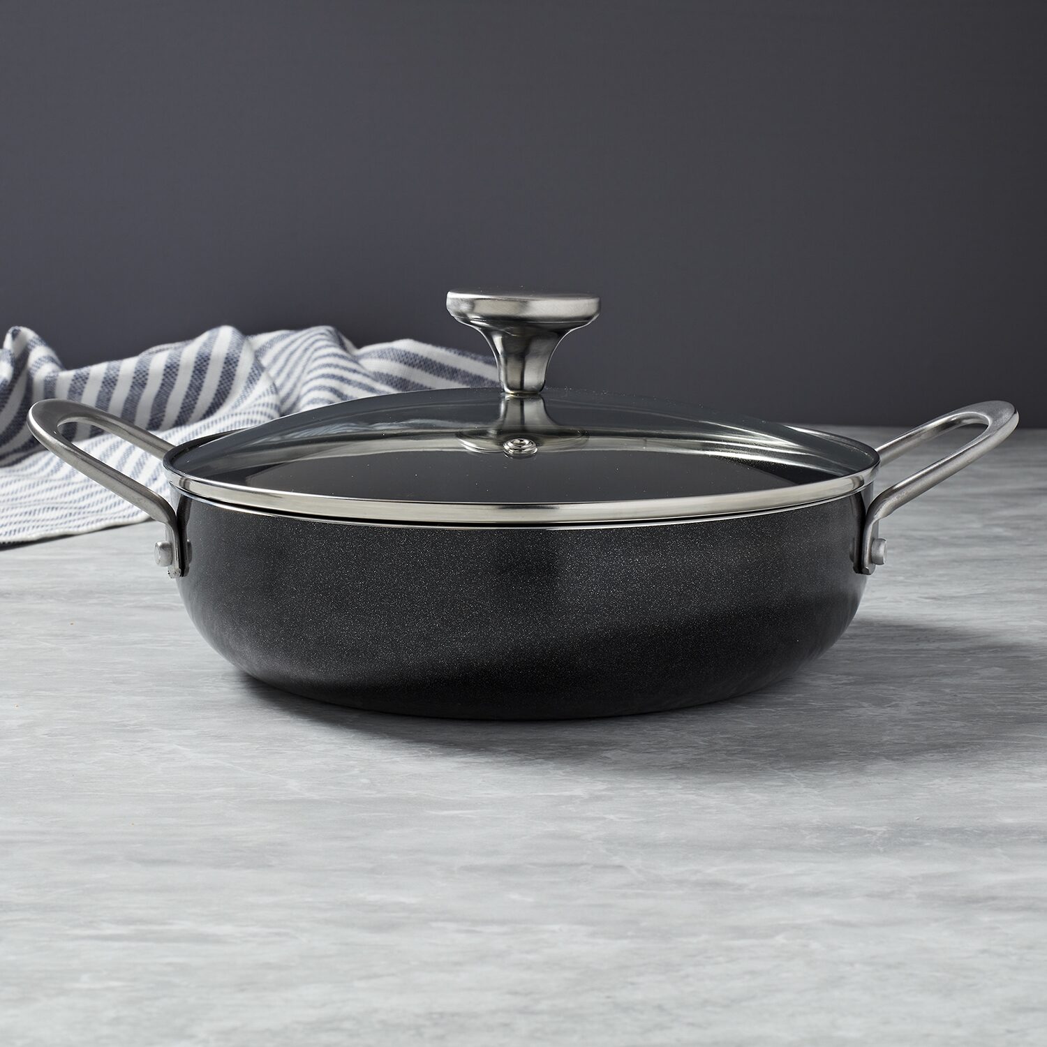Infuse 3-qt Non-stick Caldero Saute Pan