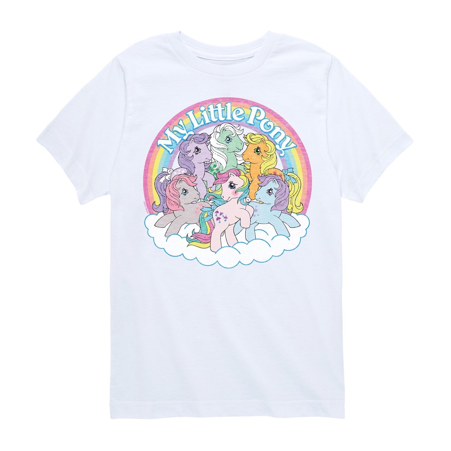 Rainbow Group Big Kid Girls Crew Neck Short Sleeve My Little Pony T-Shirt