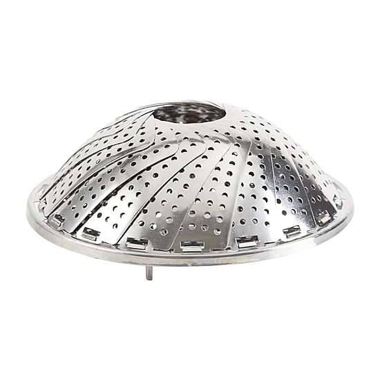Design Imports Stainless Steel 12" Vegetable Steamer
