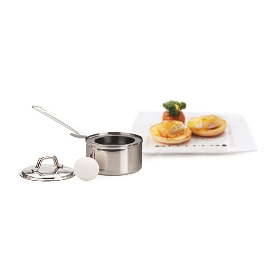Design Imports Stainless Steel 1- Egg Poacher Set