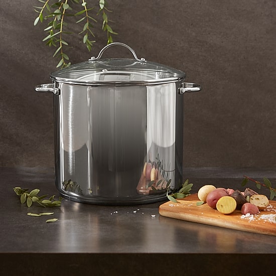 Design Imports Stainless Steel Stockpot