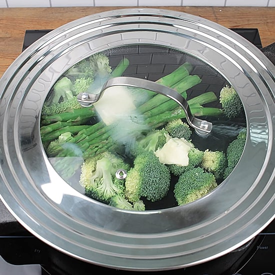 Design Imports Stainless Steel Pan Lid with Glass