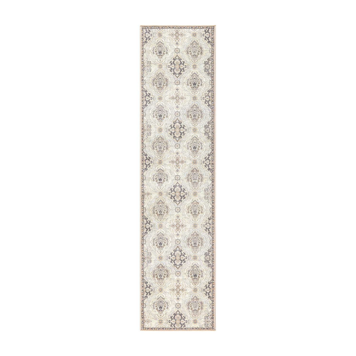 Town And Country Avani Floral Washable 19" X 78" Indoor Rectangular Runner