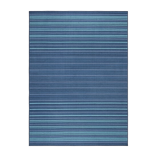 Town And Country Layne Stripe Washable Indoor Rectangular Area Rug