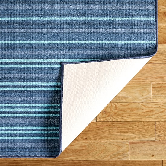 Town And Country Layne Stripe Washable Indoor Rectangular Area Rug